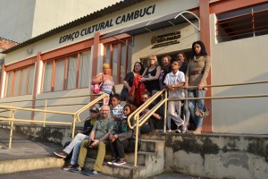 Alunos e alunas no Espaço Cultural Cambuci.