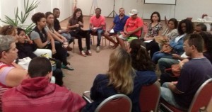 Roda de conversa com KOINONIA/Observatório Quilombola | Foto: Observatório Cabo Frio