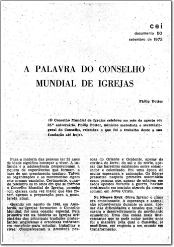 CEI (n. 50, set. 1973.)