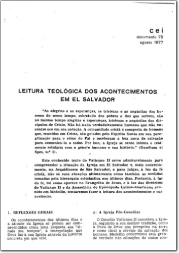 CEI (n. 78, ago. 1977.)