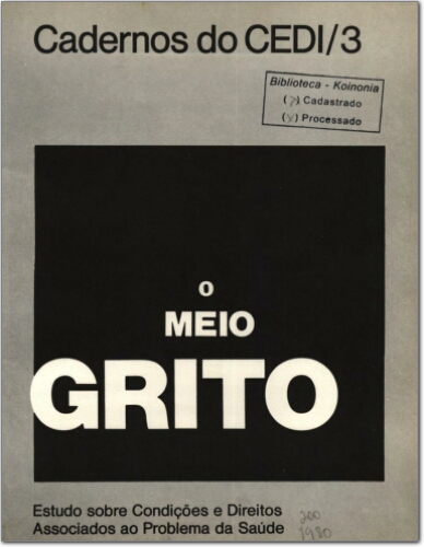 Cadernos do CEDI (n. 03.)