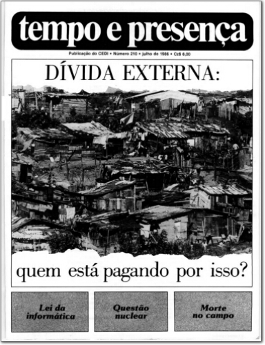 Tempo e Presença (n. 210, jul. 1986.)