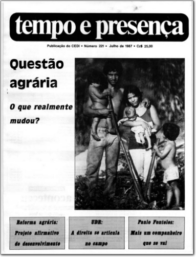 Tempo e Presença (n. 221, jul. 1987.)