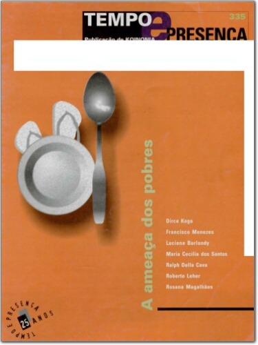 Tempo e Presença (n. 335, maio/jun. 2004.)