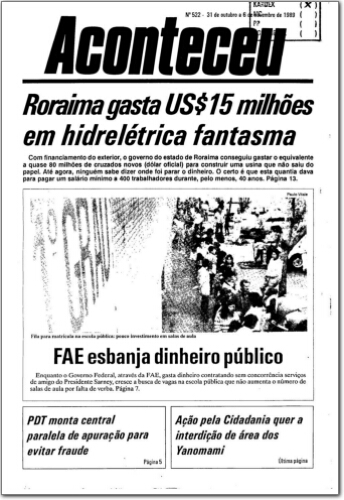 Aconteceu (n. 522, out/ nov. 1989.)