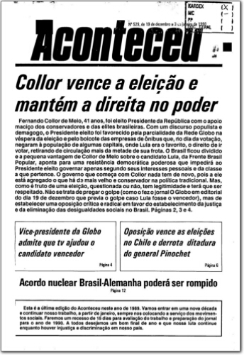 Aconteceu (n. 529, jan. 1990)