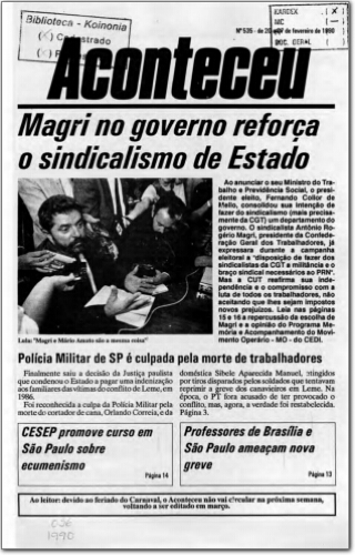 Aconteceu (n. 535, fev. 1990.)